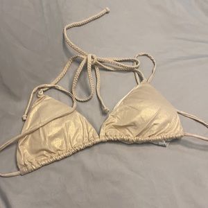 Luli Fama Gold triangle top